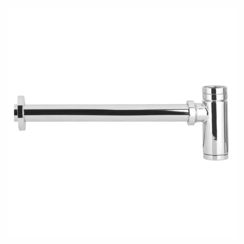 Bottle Trap Round Chrome