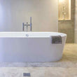 Plazia 1780 x 800 Freestanding Bath (Waste Included) White