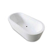 Plazia 1780 x 800 Freestanding Bath (Waste Included) White
