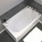 1300 x 700mm Petite 6 Jet Whirlpool Single Ended Bath