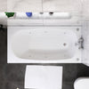 1400 x 700mm Petite 6 Jet Whirlpool Single Ended Bath