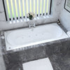 1800 x 900mm Strata Duo 16 Jets Whirlpool Bath with Optional 12 Jet Air Spa