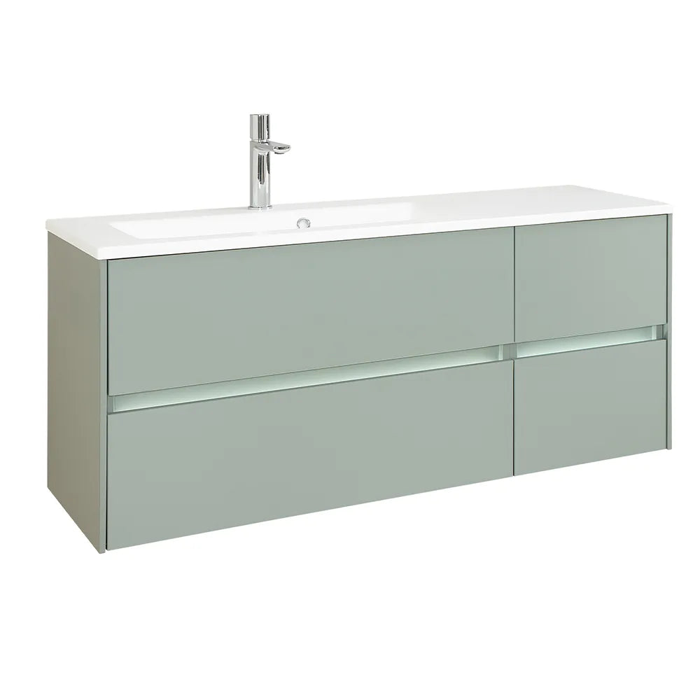 Pelipal Series 6010 1125mm Handleless Vanity Unit (optional LED lighting)