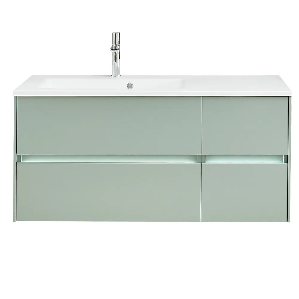 Pelipal Series 6010 1125mm Handleless Vanity Unit (optional LED lighting)