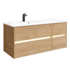 Pelipal Series 6010 1125mm Handleless Vanity Unit (optional LED lighting)