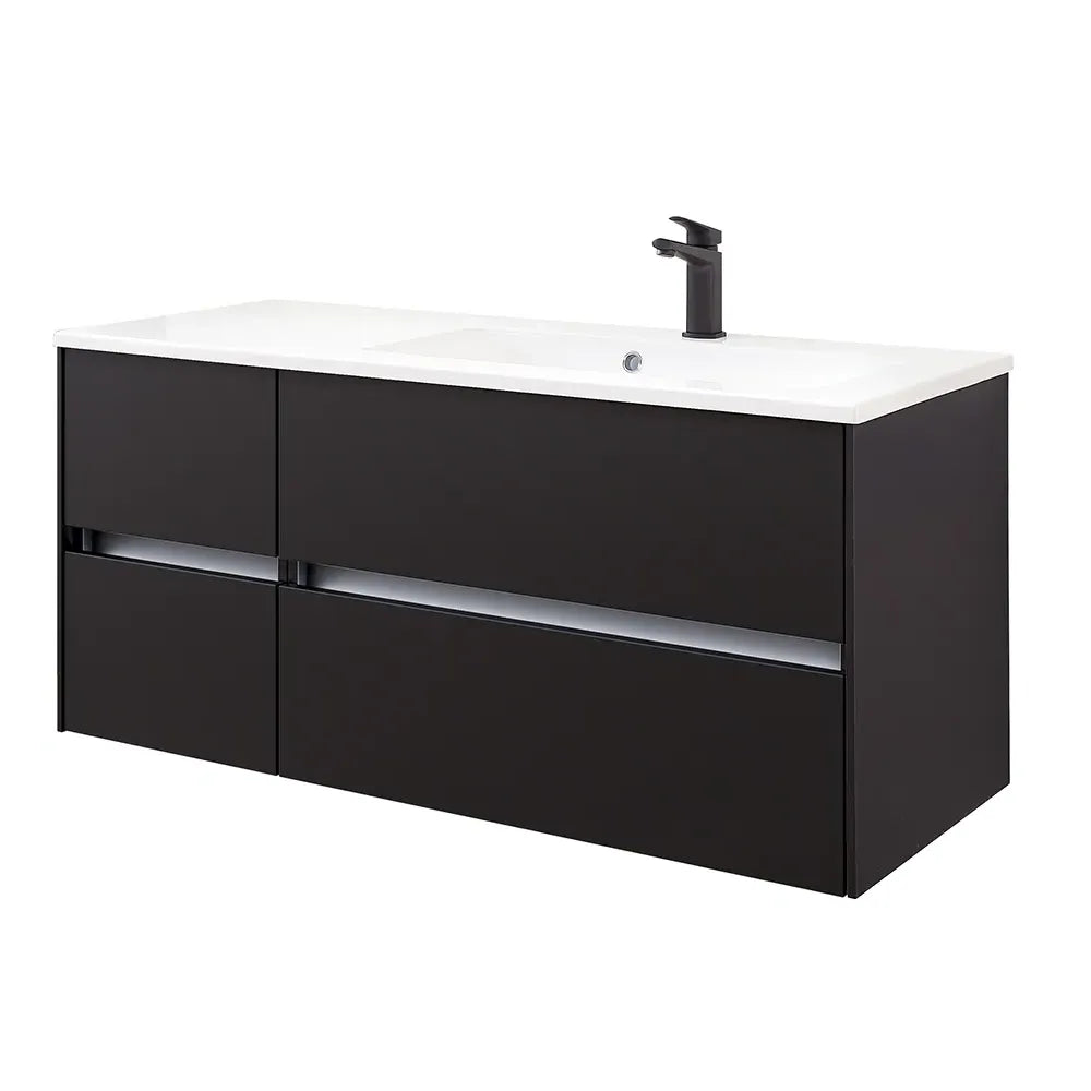 Pelipal Series 6010 1125mm Handleless Vanity Unit (optional LED lighting)