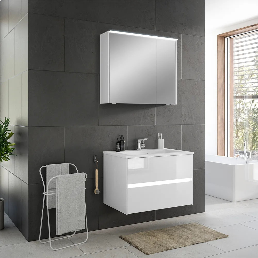 Pelipal Series 6010 780mm Handleless Vanity Unit