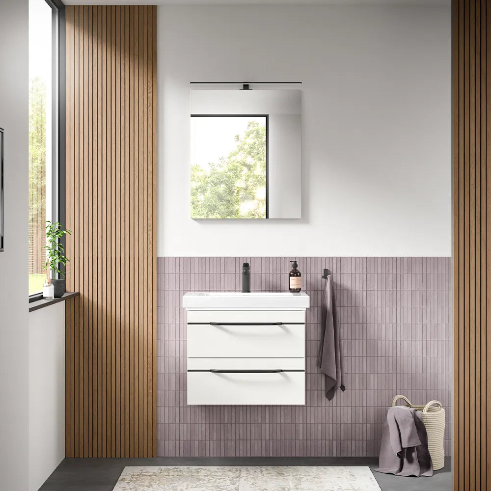 Pelipal Balto 645mm Vanity Unit (optional LED lighting)