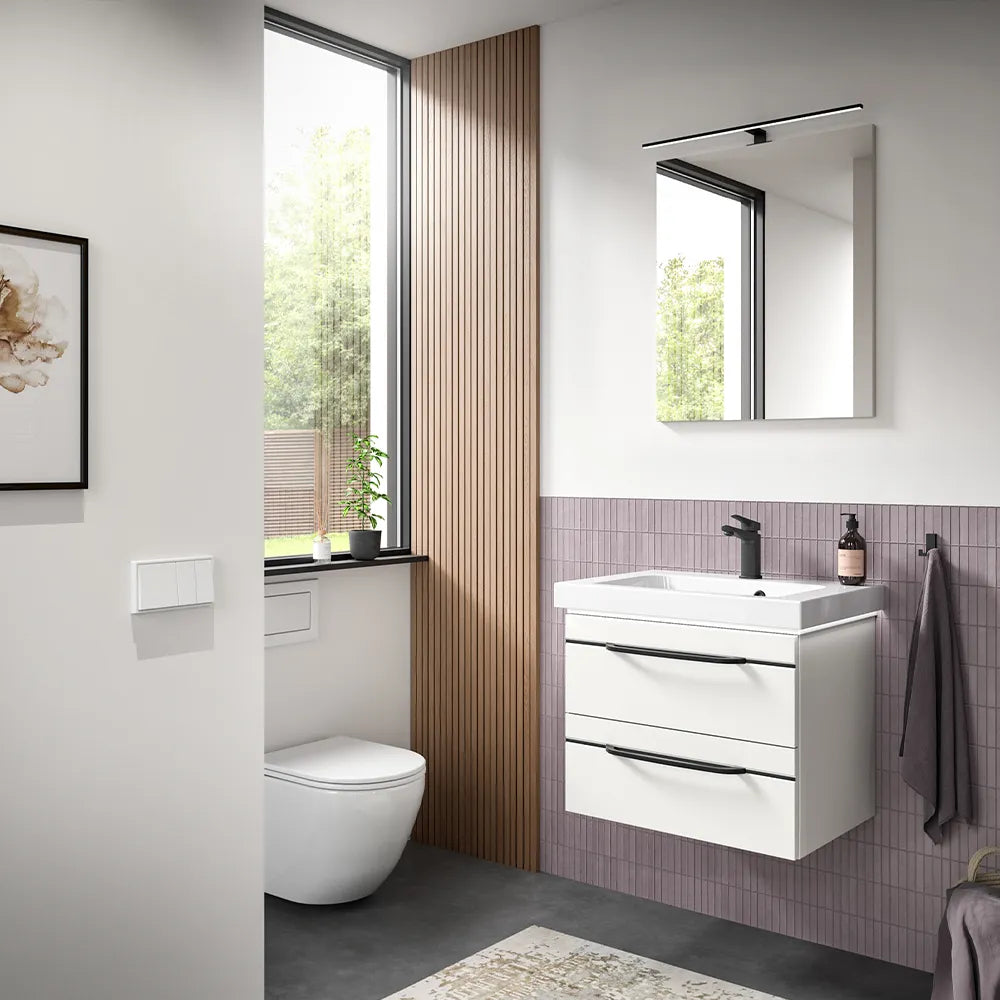 Pelipal Balto 645mm Vanity Unit (optional LED lighting)