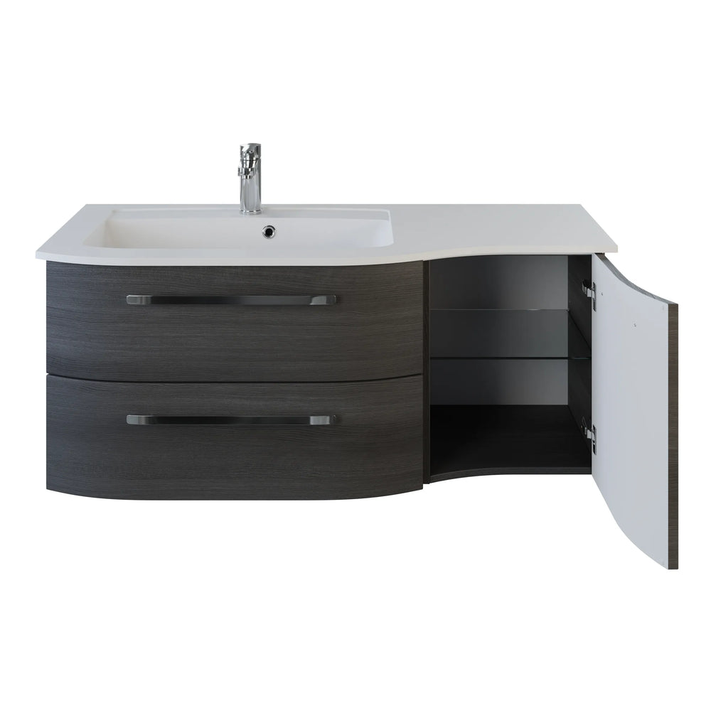Pelipal Contea 1207mm Vanity Unit With Chrome Handle (optional LED Lighting)