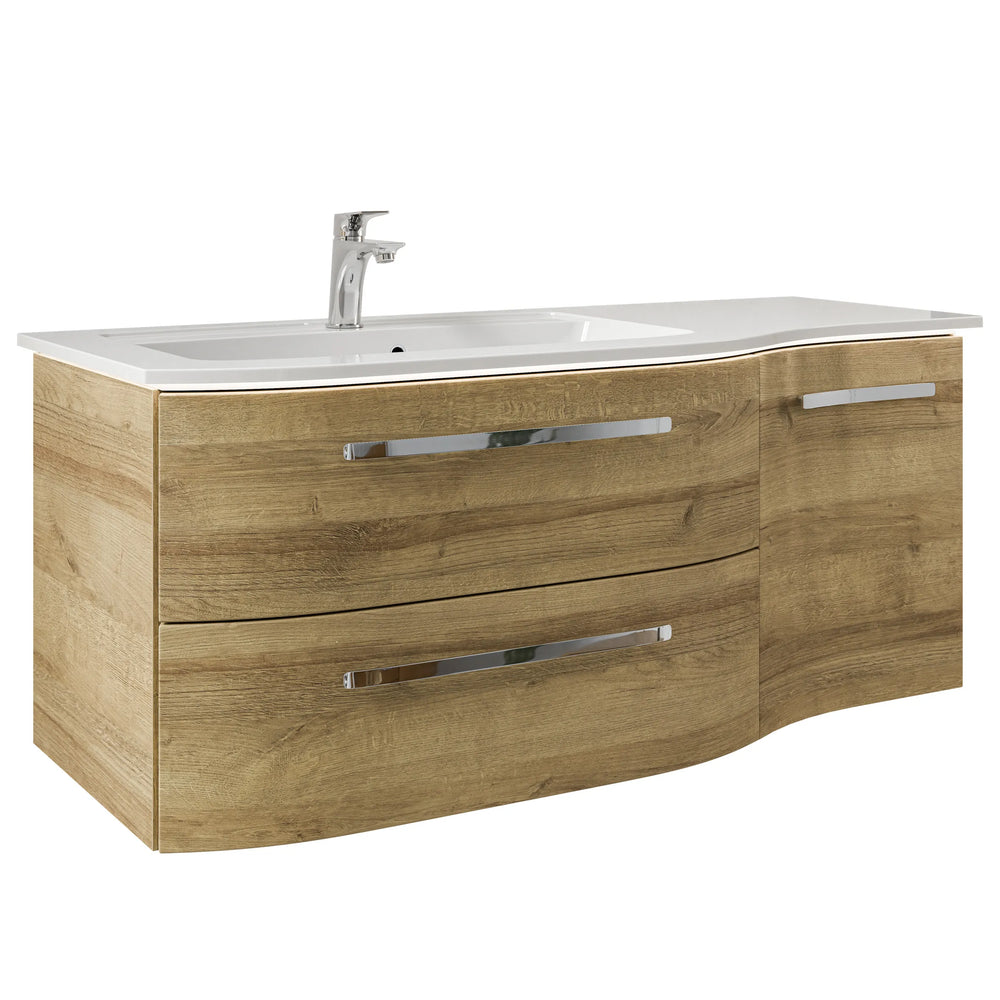 Pelipal Contea 1207mm Vanity Unit With Chrome Handle (optional LED Lighting)