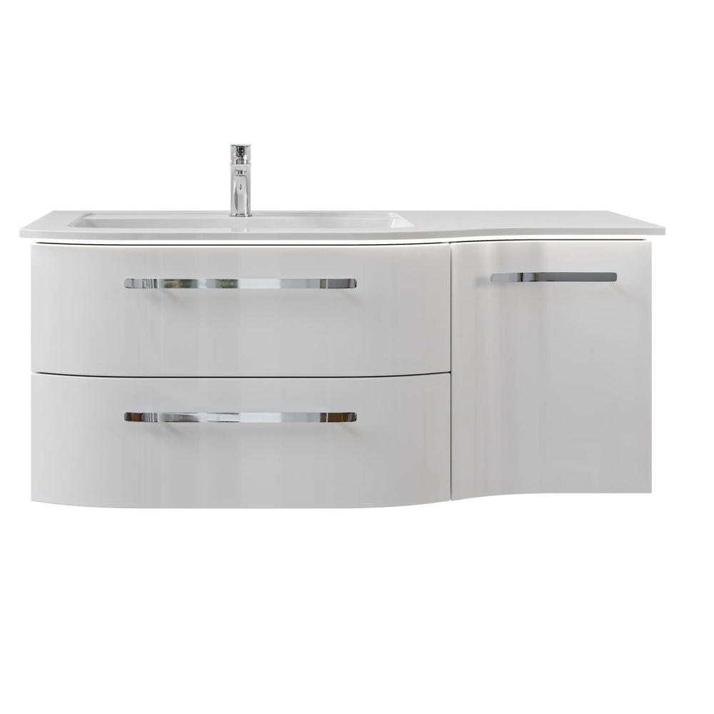 Pelipal Contea 1207mm Vanity Unit With Chrome Handle (optional LED Lighting)
