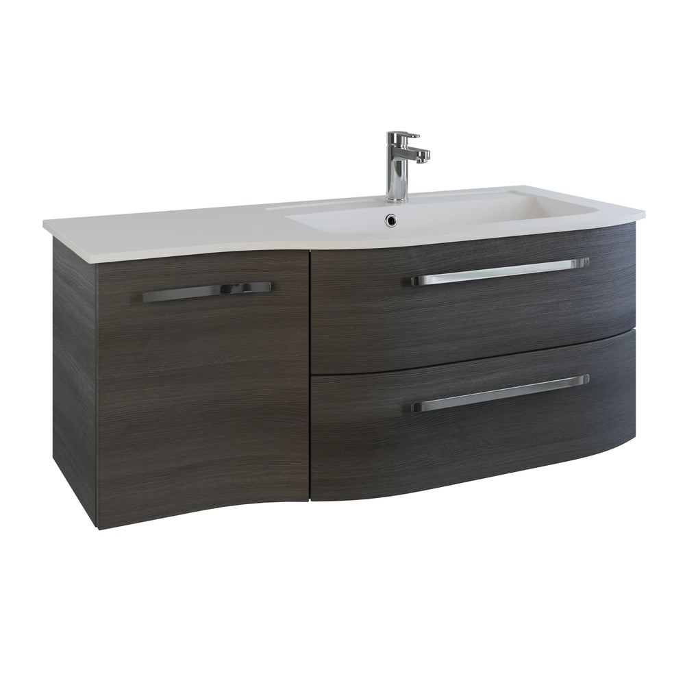 Pelipal Contea 1207mm Vanity Unit With Chrome Handle (optional LED Lighting)