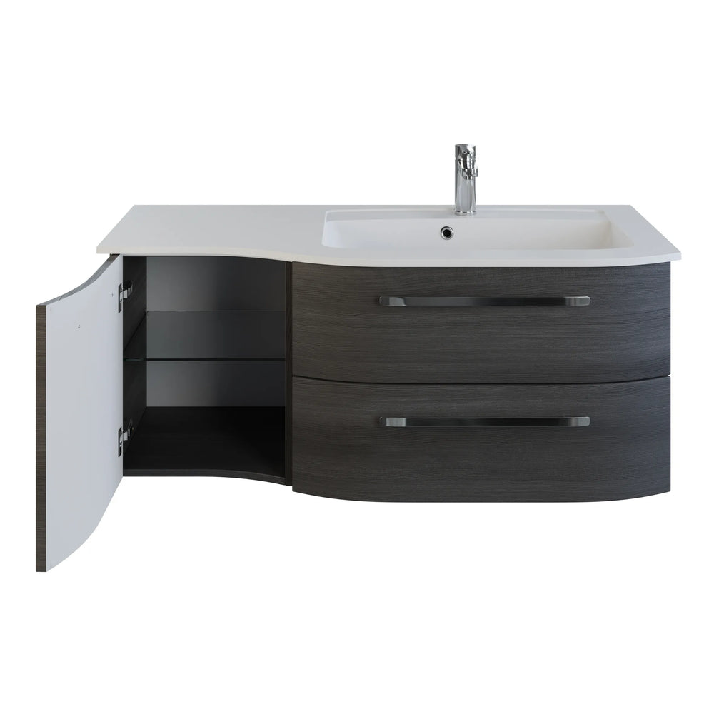 Pelipal Contea 1207mm Vanity Unit With Chrome Handle (optional LED Lighting)