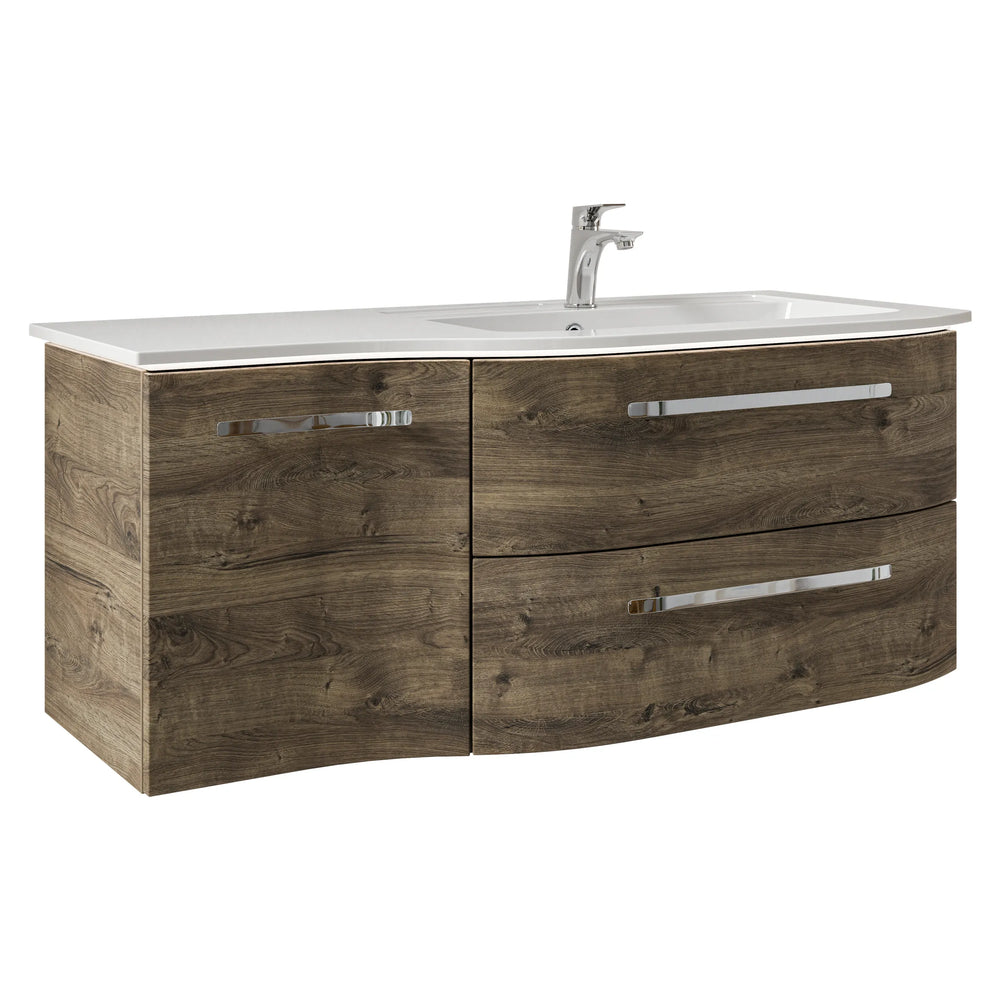 Pelipal Contea 1207mm Vanity Unit With Chrome Handle (optional LED Lighting)