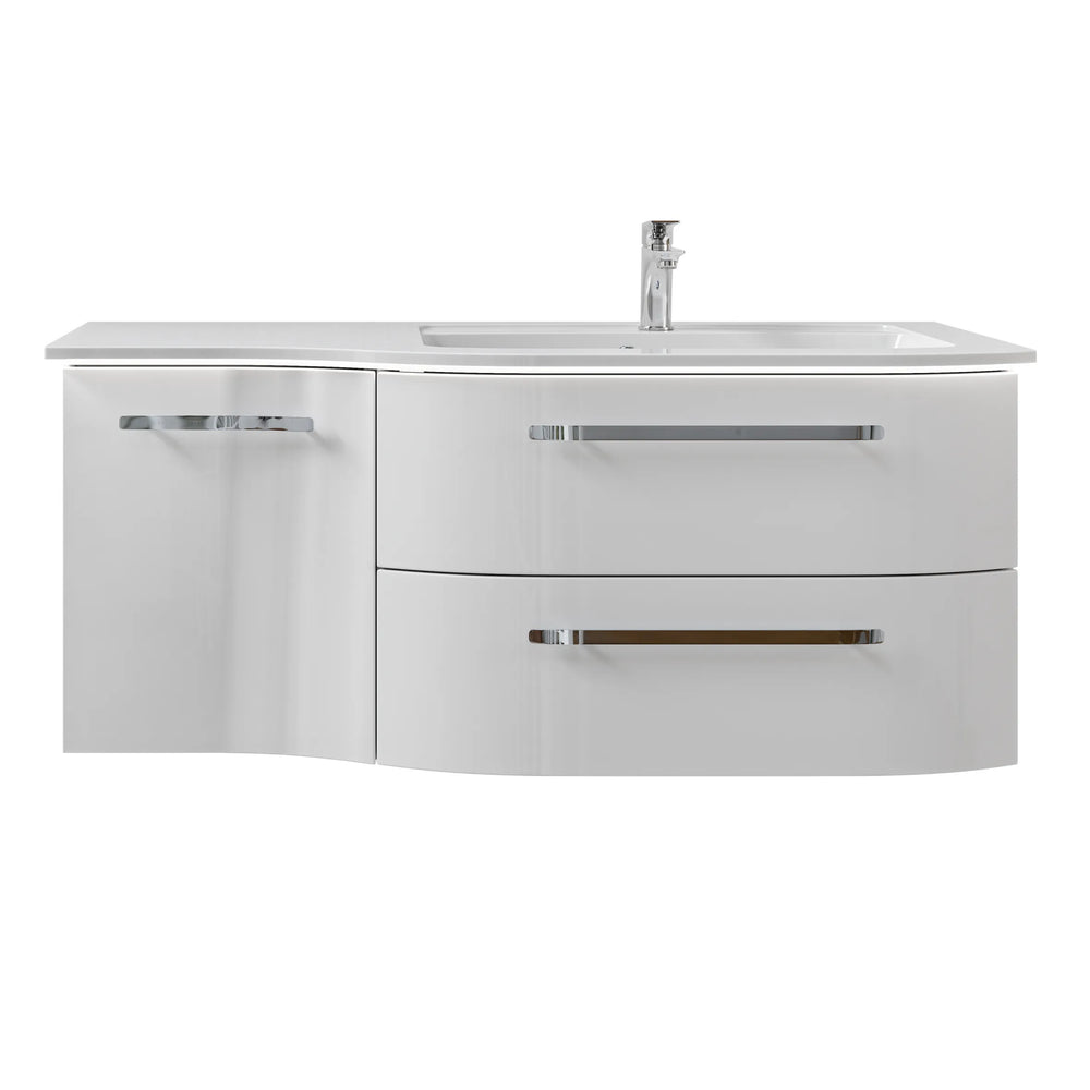 Pelipal Contea 1207mm Vanity Unit With Chrome Handle (optional LED Lighting)