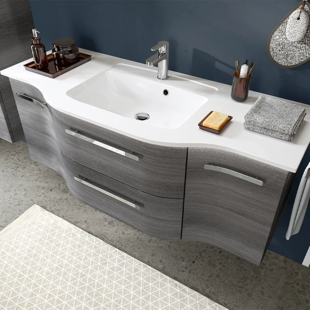 Pelipal Contea 1300mm Vanity Unit (optional LED Lighting)
