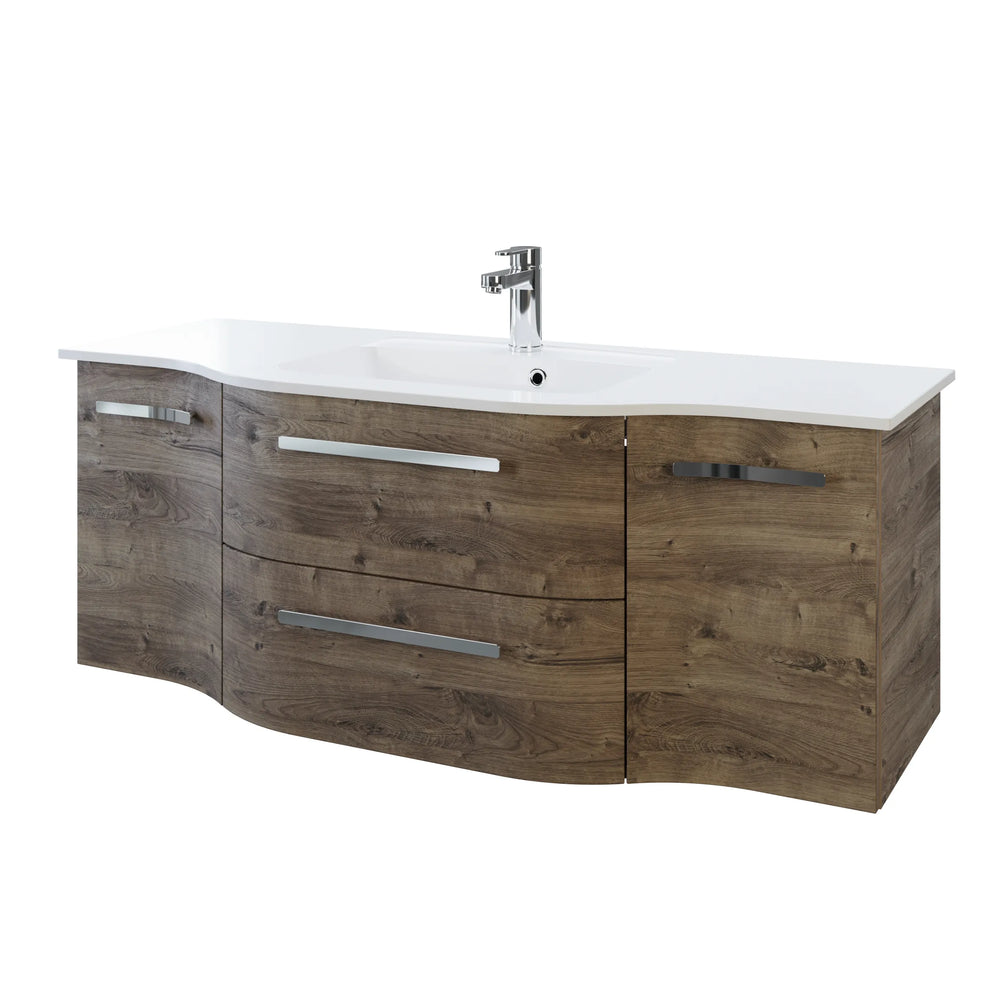 Pelipal Contea 1300mm Vanity Unit (optional LED Lighting)