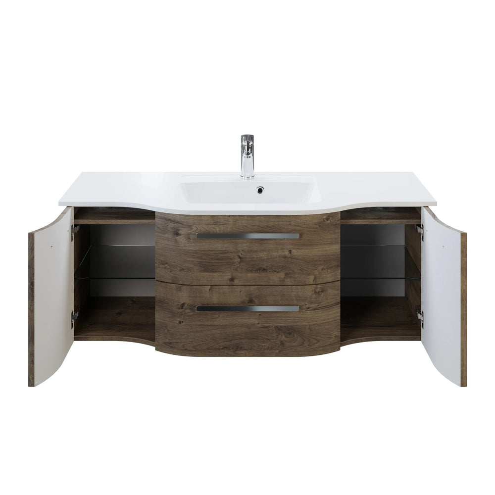 Pelipal Contea 1300mm Vanity Unit (optional LED Lighting)