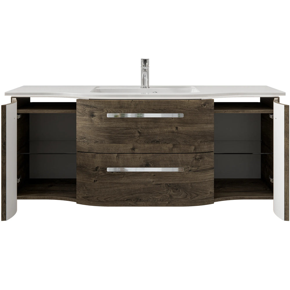 Pelipal Contea 1300mm Vanity Unit (optional LED Lighting)