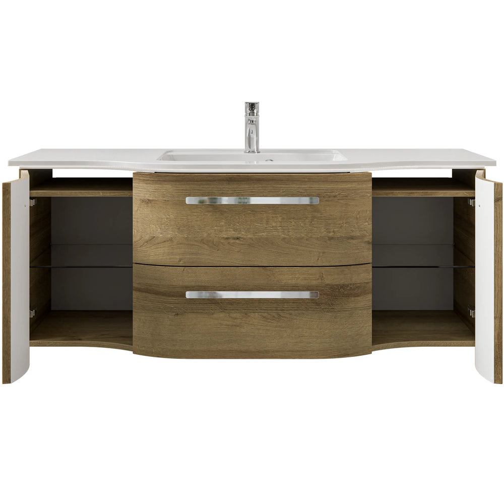 Pelipal Contea 1300mm Vanity Unit (optional LED Lighting)