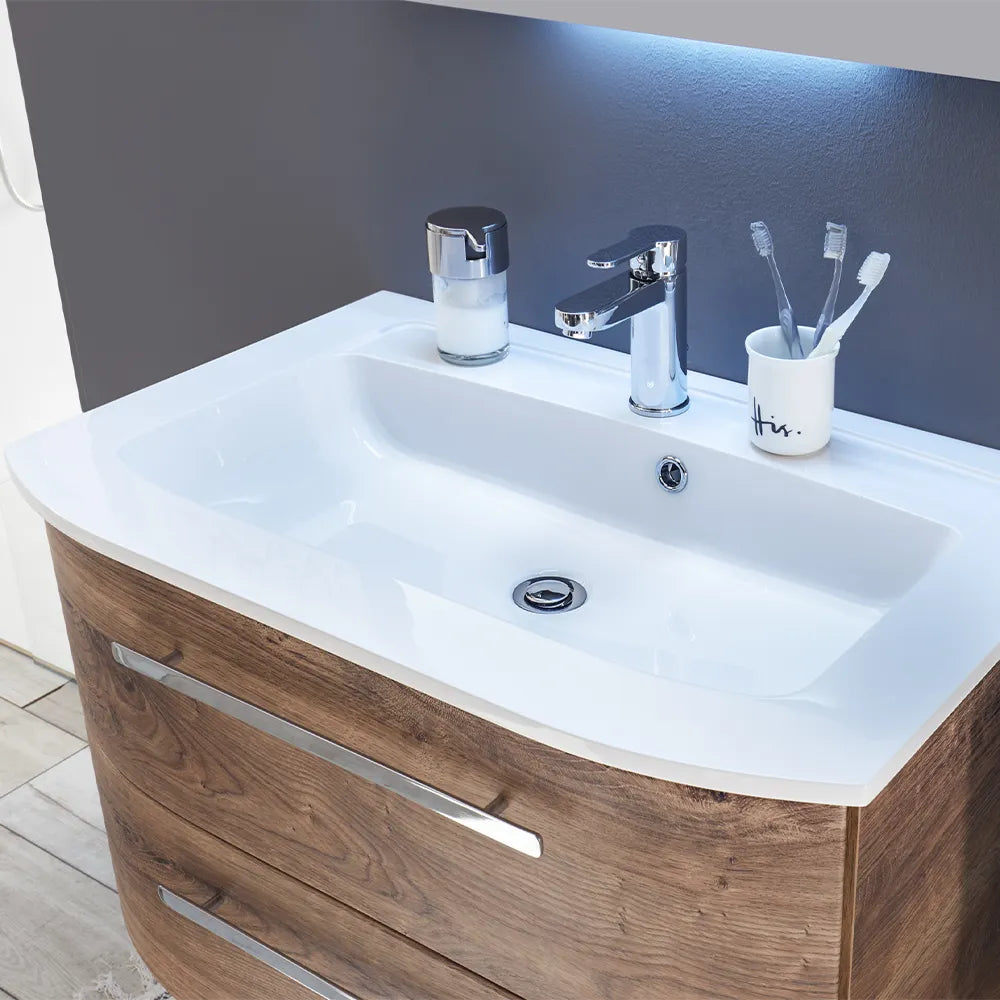 Pelipal Contea 817mm Vanity Unit (optional LED Lighting)