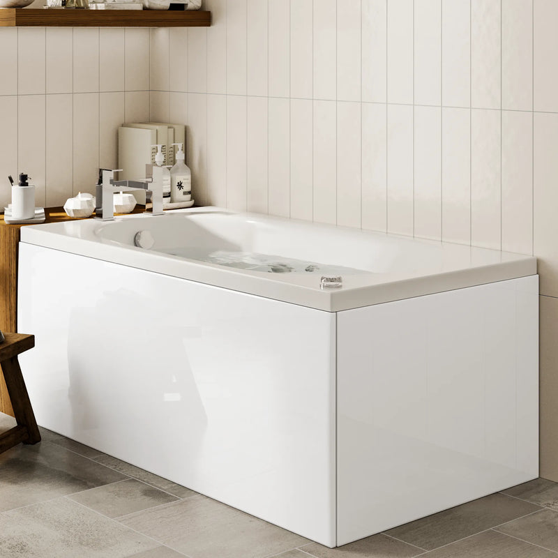 750mm MDF Acrylic End Bath Panel