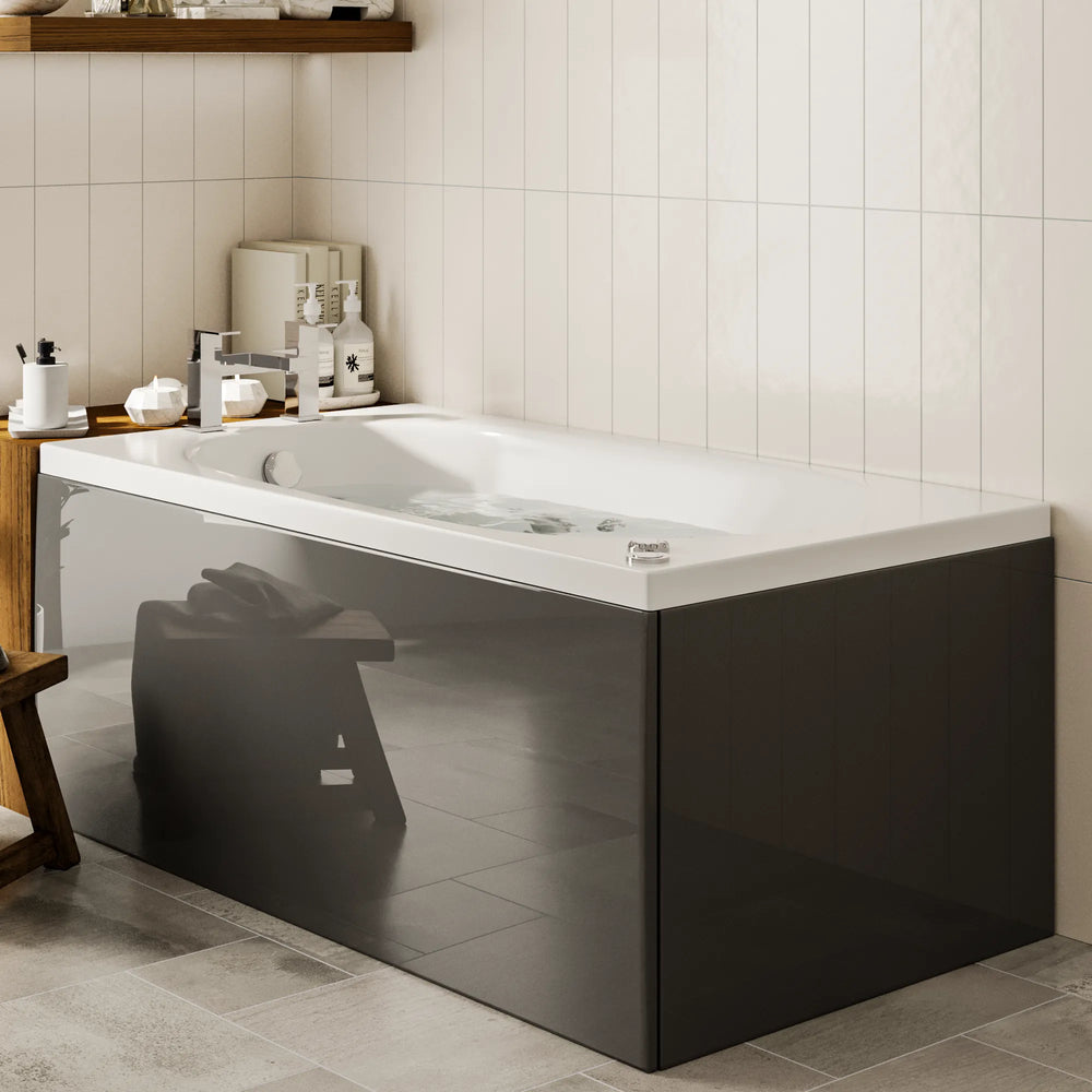 800mm MDF Acrylic End Bath Panel