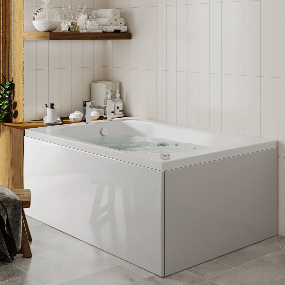 900mm MDF Acrylic End Bath Panel