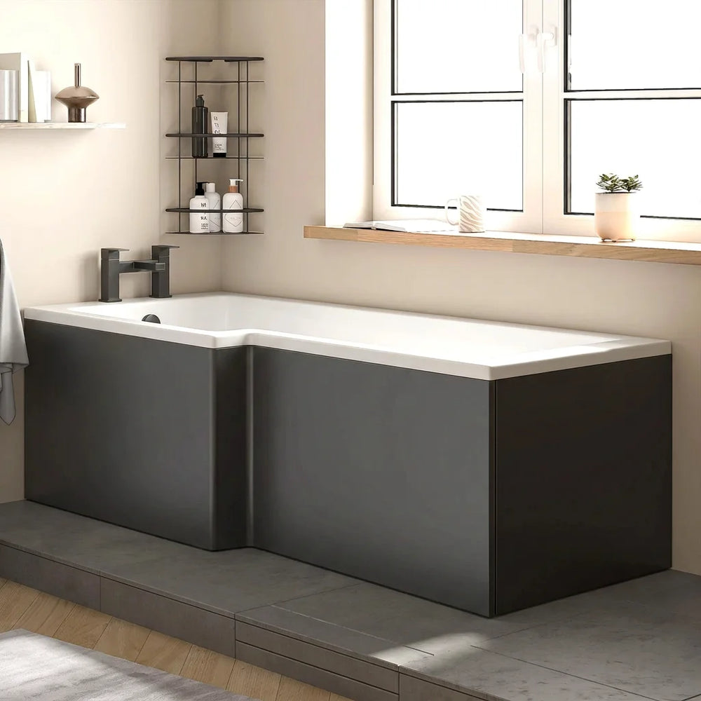 1700mm L Shape Bath Panel Linnea