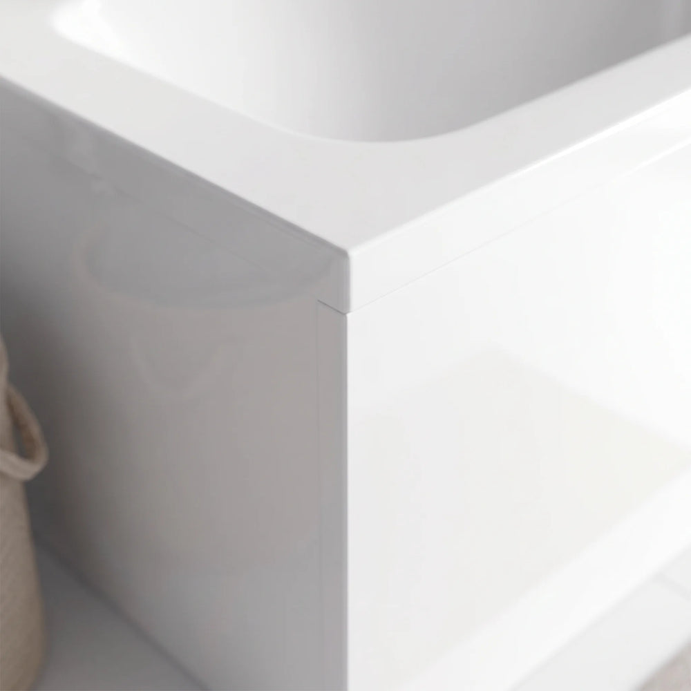 L-Shape End Bath Panel Acrylic