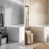L-Shape End Bath Panel Acrylic