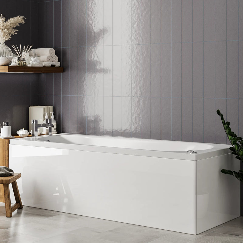 1700mm MDF Acrylic Front Bath Panel