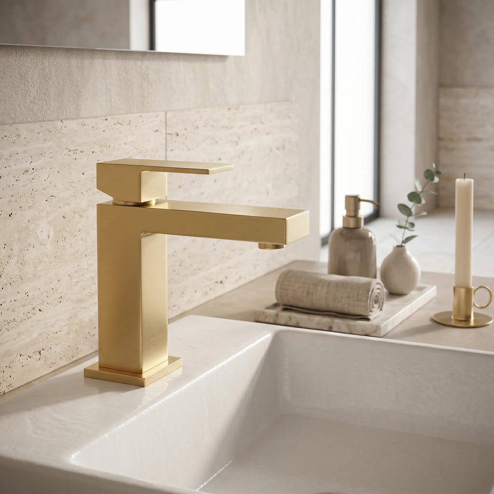Mini Basin Mono Mixer Tap with Waste Slade