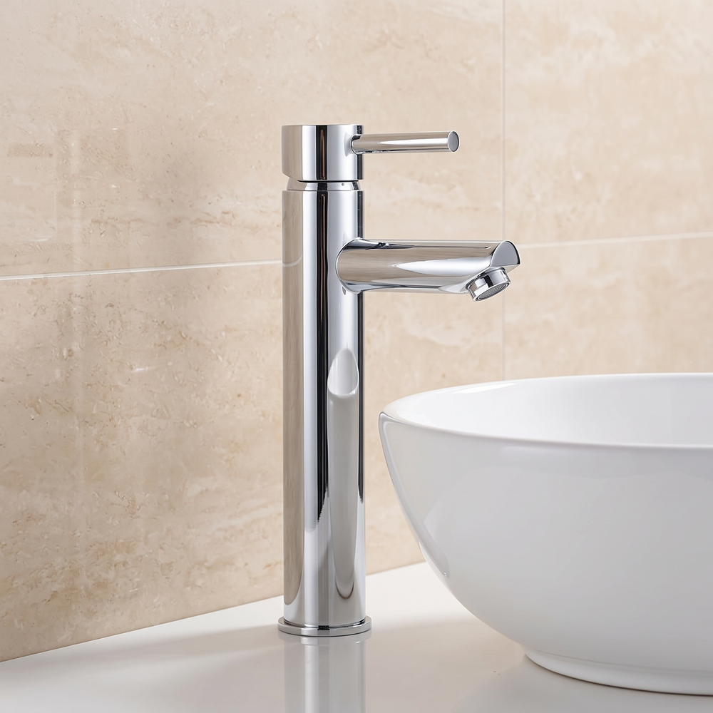 Tall Basin Mixer Tap No Waste Ark