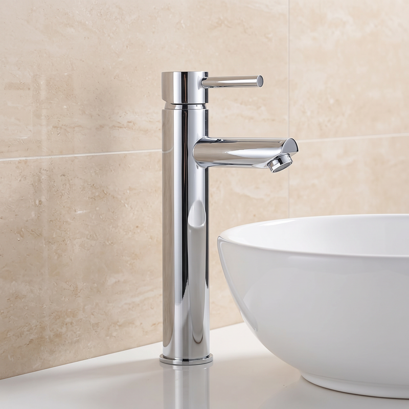 Tall Basin Mixer Tap No Waste Ark