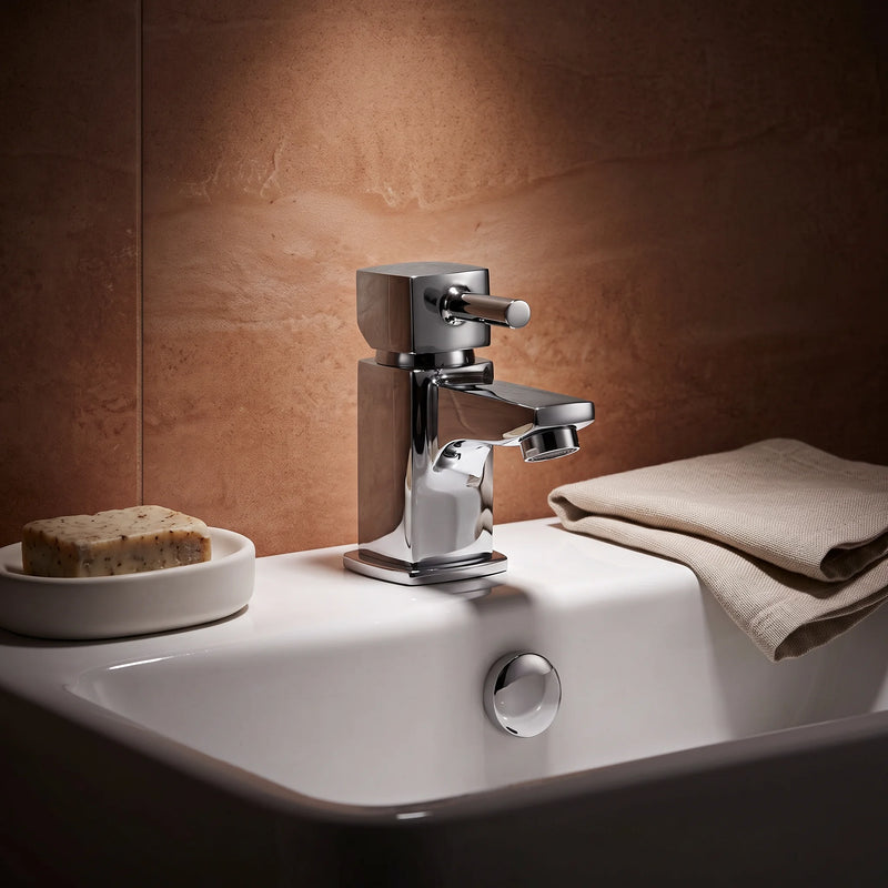 Mini Basin Mono Mixer Tap with Waste Concept