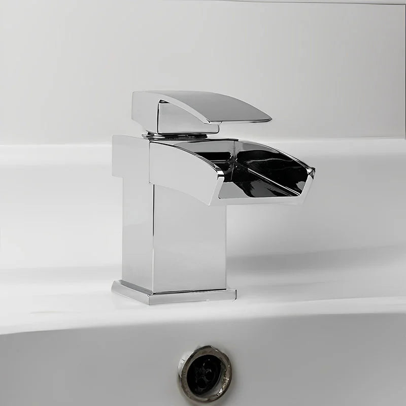 Mini Waterfall Basin Mono Mixer Tap with Waste Glenoe