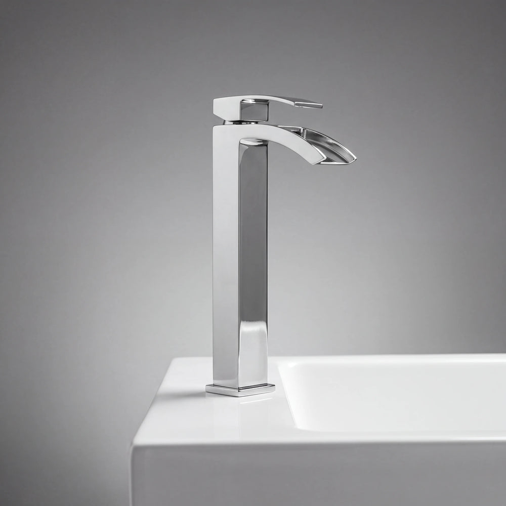 Tall Basin Mixer Tap No Waste Chrome Sidaw