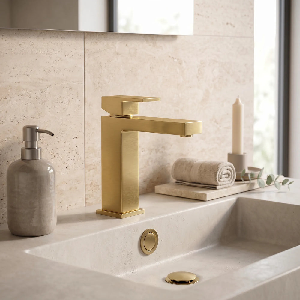Basin Mono Mixer Tap with Waste Slade