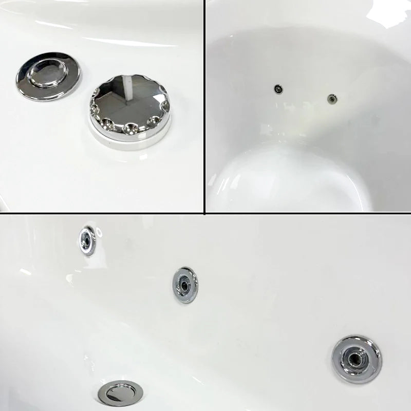 1500 x 700mm 14 Jets Single Ended Whirlpool Bath Mercury