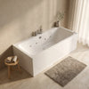 1700mm x 800mm 14 Jets Double Ended Whirlpool Bath Vernwy