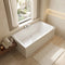 1800mm x 1100mm Vernwy Large 16 Jets Double Ended Whirlpool Bath
