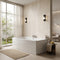 Vernwy 1800mm x 1100mm large 16 jets double ended whirlpool bath