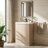 Zentro 600mm Floorstanding Cashmere Vanity Unit