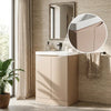 Zentro 600mm Floorstanding Cashmere Vanity Unit