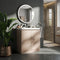 Zentro 800mm Floorstanding Cashmere Vanity Unit