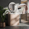 Zentro 800mm Floorstanding Cashmere Vanity Unit