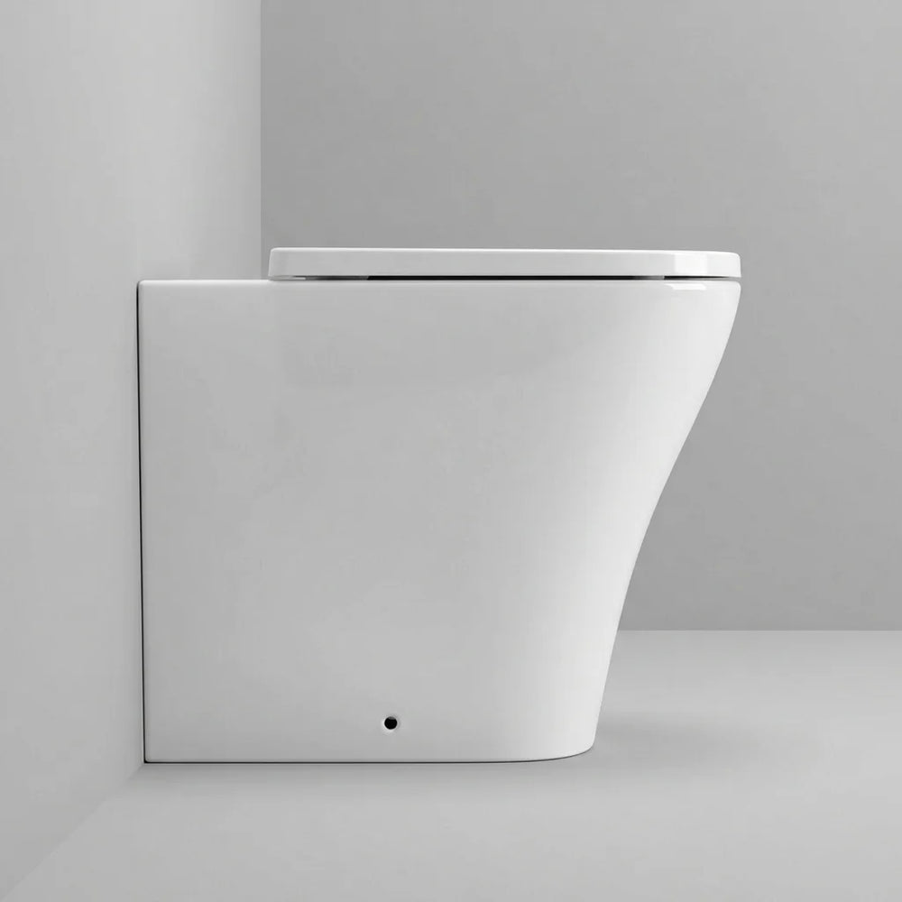 Tilia Comfort Height Rimless Back to Wall Toilet