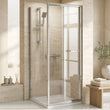 Bifold 900mm x 760mm Rectangle Shower Enclosure Radiant